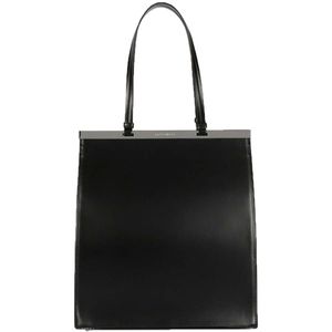 Galena maxi black shopper bag