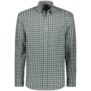 Checked shirt in cotton flannel