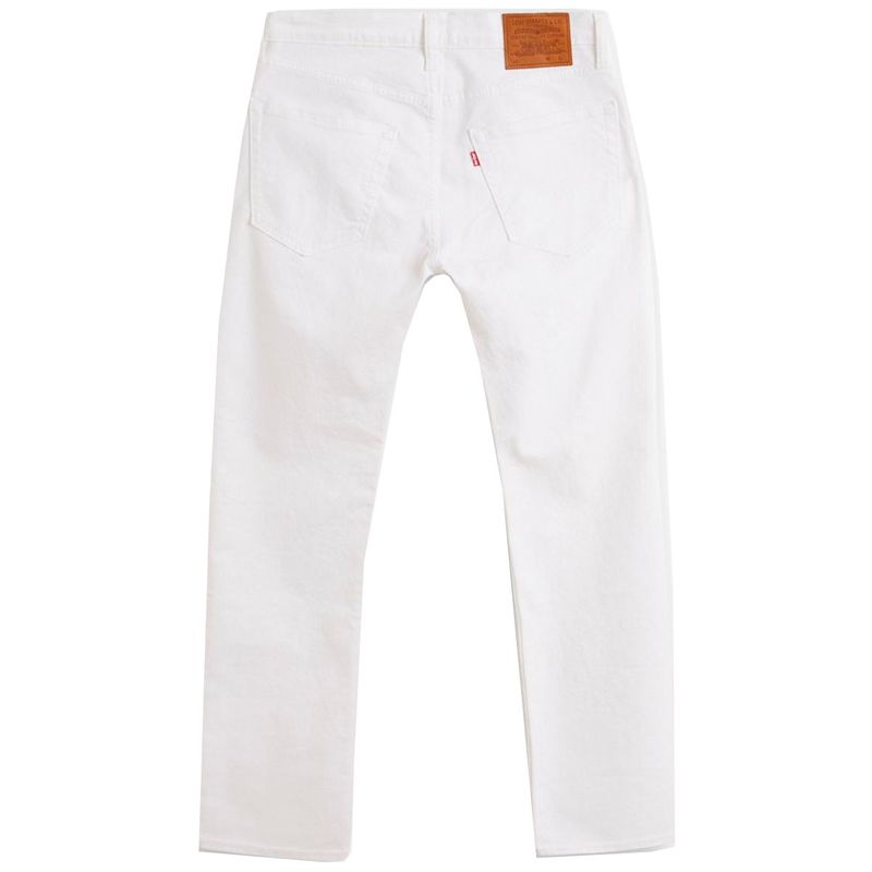 Levi's - White 512 Slim tapered jeans on Arteni.it