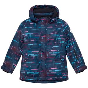 Printed children's ski jacket