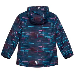 Printed children's ski jacket