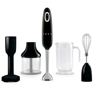 50'S Style hand blender black with accessories