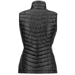 Sas Plat W quilted black thermal vest