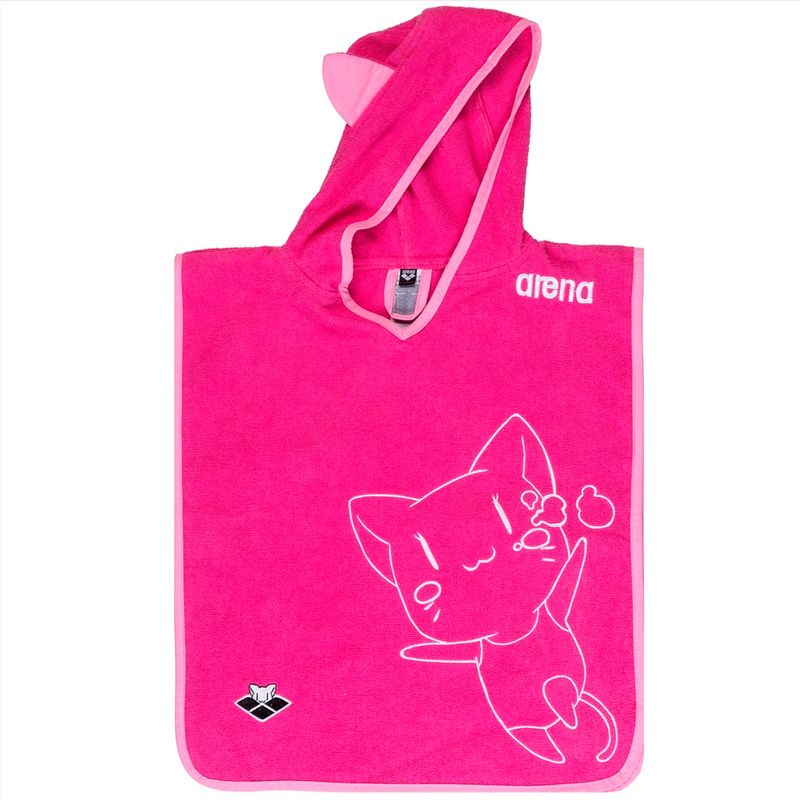 Accappatoio Poncho Arena Friends Per Bambini - Cotone 100%, Con Cappuccio, Unisex - Foto 6