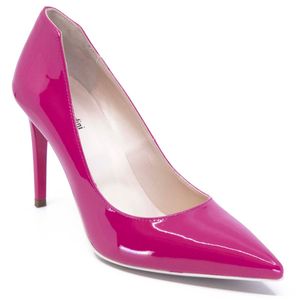 Décolleté fuxia in vernice