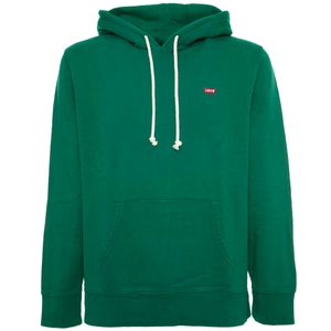 Green sweatshirt with mini box logo