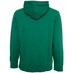 Green sweatshirt with mini box logo