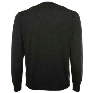 Maglione melange in lana merino extrafine