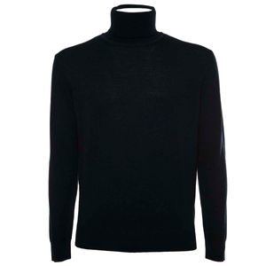 Oversize turtleneck in extrafine merino wool