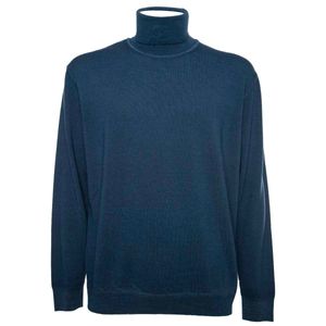 Oversize turtleneck in extrafine merino wool