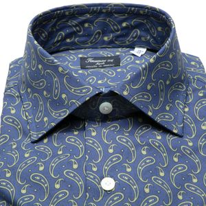 Luigi shirt in printed cotton