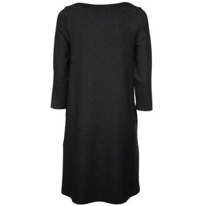 Denim effect viscose jersey dress