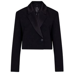 Giacca corta Marigot in crepe envers satin