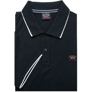 Polo regular fit in cotone organico con patch logo