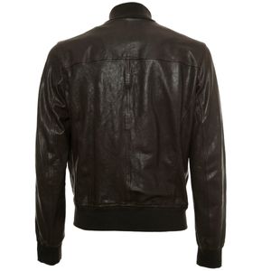 Giacca New Orleans marrone in pelle