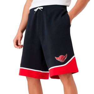 Olimpia Milano cotton shorts with red bands