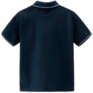Monterey polo shirt for boys in piqué cotton