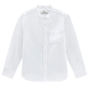 Camicia da bambino in misto lino e cotone