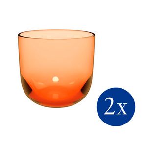 Like Apricot glass set 2 pcs