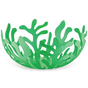 Mediterranean green fruit bowl 29cm