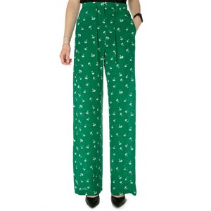 Gemona printed silk trousers