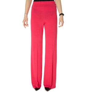 Pantalone fluido in jersey di viscosa