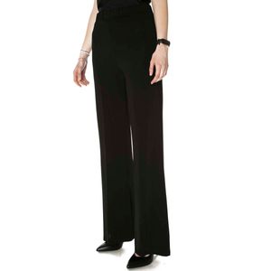 Pantalone fluido in jersey di viscosa