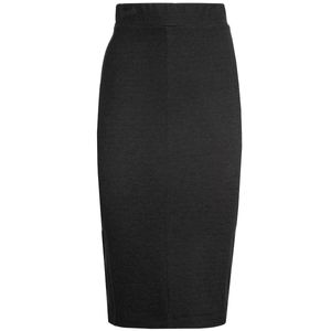 Longuette effetto denim in viscosa stretch
