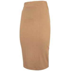 Longuette effetto denim in viscosa stretch