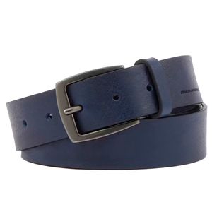 Black Square leather belt