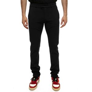Sports trousers in viscose with drawstring