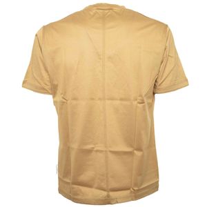 Solid color cotton satin T-Shirt