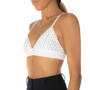 Top Courtney con strass