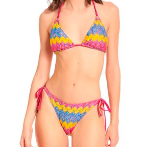 Zig Zag triangle bikini set