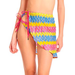 Zig Zag swimsuit cover up skirt