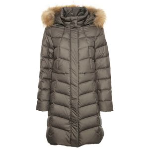 Gray Lucia jacket padded with down