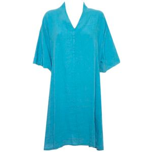 Linen tunic dress