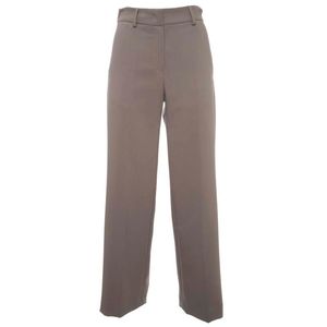 Pantalone a palazzo in morbida viscosa