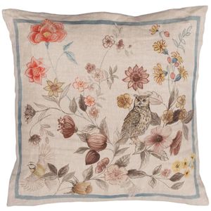 Florette cushion 55x55 in linen