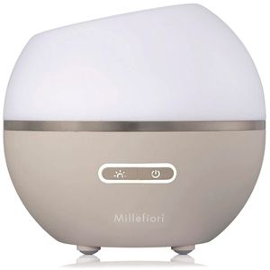 White and dove gray spherical ultrasound diffuser