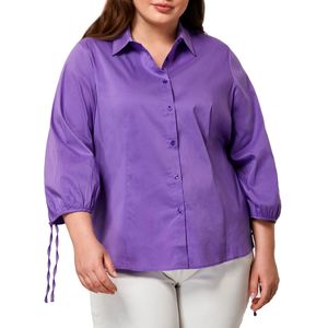 Basque cotton and nylon shirt