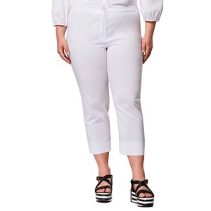 Rende cotton and nylon trousers