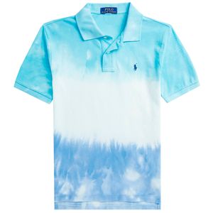 Tie-dye piqué polo shirt for boys 6-14 years