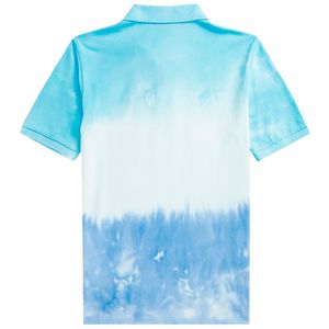 Tie-dye piqué polo shirt for boys 6-14 years