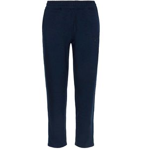 Navy blue tapered trousers