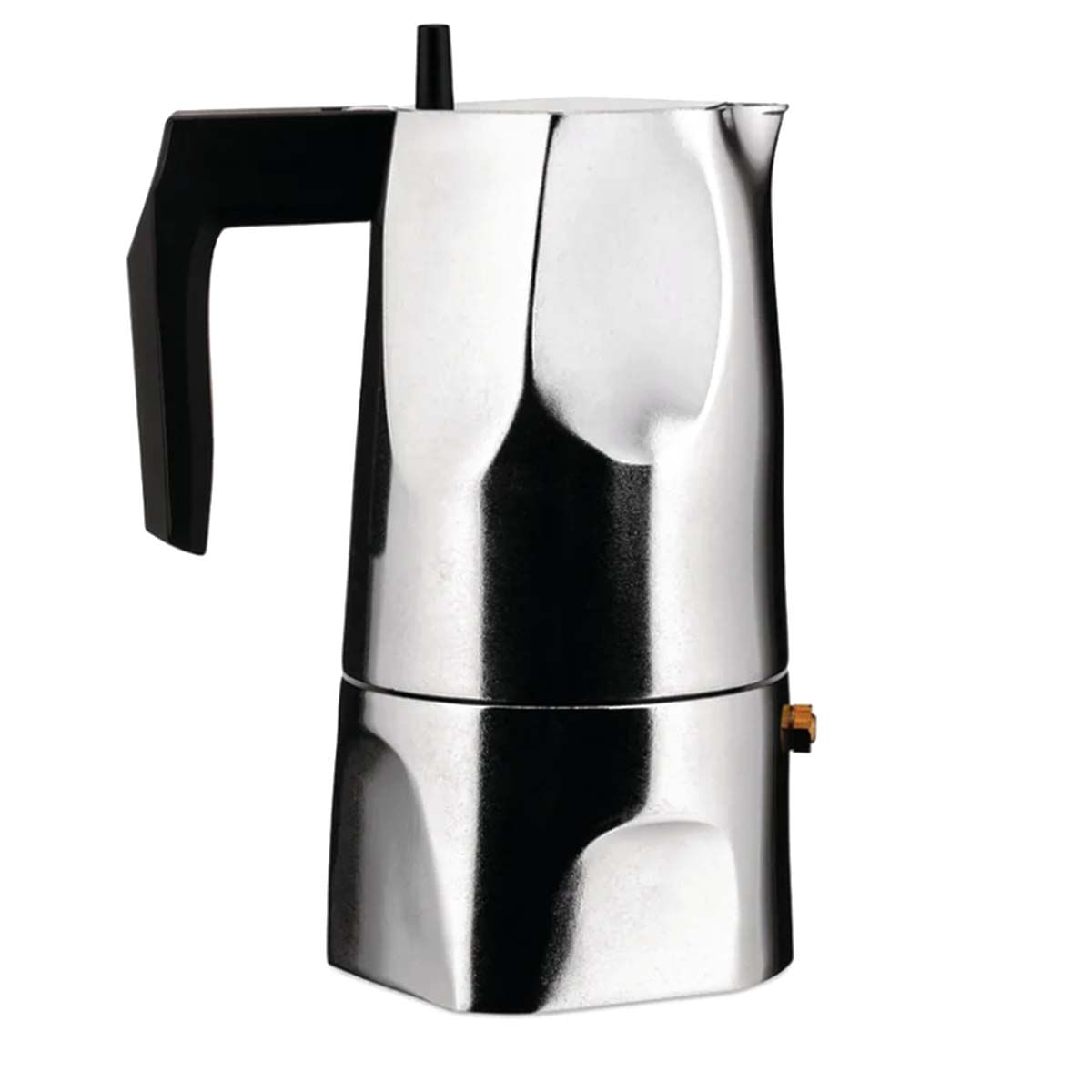 Alessi - Pulcina Black Black! Caffettiera 3 tazze