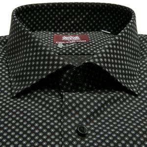 Shirt with geometric pattern
