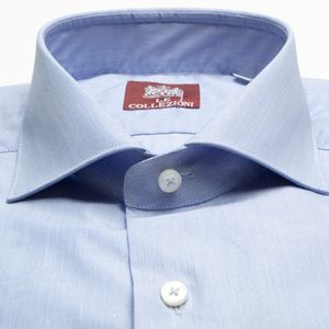 Blue polka dot Evolution shirt