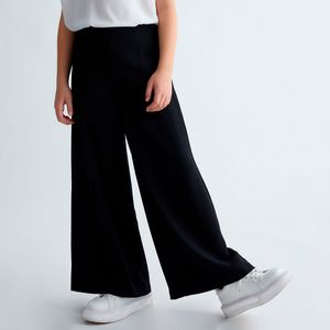 Crepe trousers for girls