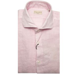 Tailor fit shirt in pure linen